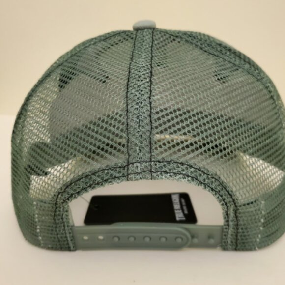 TRUE RELIGION Men's Cap Trucker Hat Snapback Mesh Green Buddha BRAND-NEW w/tag - Picture 8 of 16